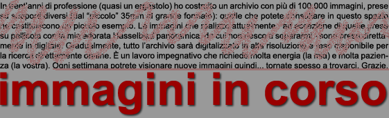 immagini in corso
